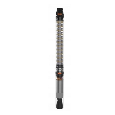 Електрическа монофазна многостъпална сондажна помпа за вода IBO 3.5'' SCM 2-18, 1500 W, 95 м, 70 л/мин (gscm2)