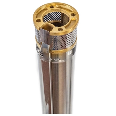 Електрическа монофазна многостъпална сондажна помпа за вода IBO 3.5" SDM 3-23, 1800 W, 130 м, 105 л/мин, повишена устойчивост на пясък (1553)