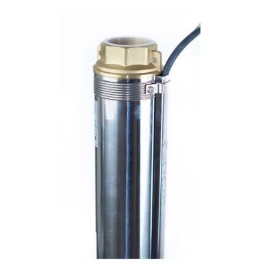 Електрическа монофазна многостъпална сондажна помпа за вода IBO 4" SDM 4-18, 1500 W, 131 м, 100 л/мин, повишена устойчивост на пясък (OPA000860)