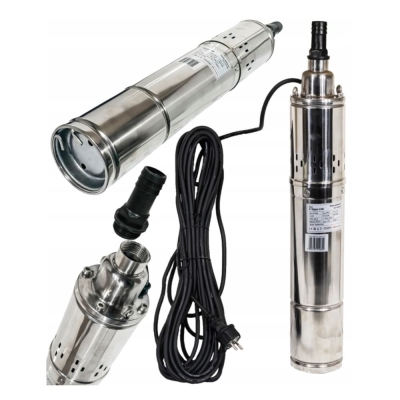 Електрическа монофазна потопяема винтова помпа за вода ROHTENBACH 4" DIPPER, 2700 KS, 750 W, 90 м, 2700 л/ч (OPA000707)