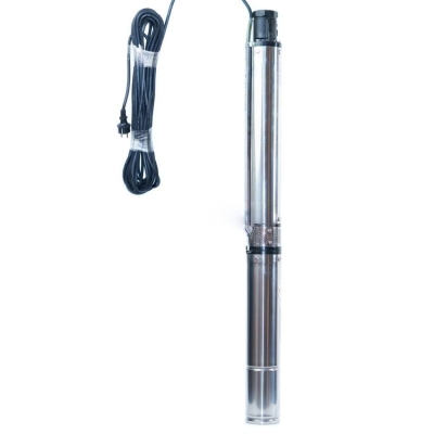 Електрическа монофазна сондажна помпа за вода IBO 3.5" SCM 3-25, 1800 W, 108 м, 120 л/мин (gscm4)