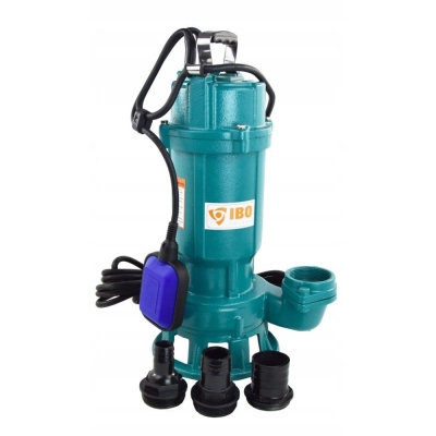 Електрическа монофазна фекална помпа за вода IBO Furiatka 550, 2", 550 W, 12 м, режещ механизъм, 250 л/мин, (1238)
