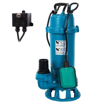 Електрическа монофазна фекална помпа с режещ механизъм IBO Furiatka 1100, 2", 1100 W, 300 л/мин, 12 м, с външно пусково табло (1416)
