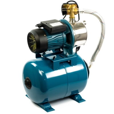 Електрическа монофазна хидрофорна помпа IBO AJ 50/60, 1100 W, 50 м, 60 л/мин, 24 л (002238)