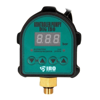 Електрически пресостат IBO DIG-IBO, Hydroswitch, 1500 W, 0-10 бара (001789)