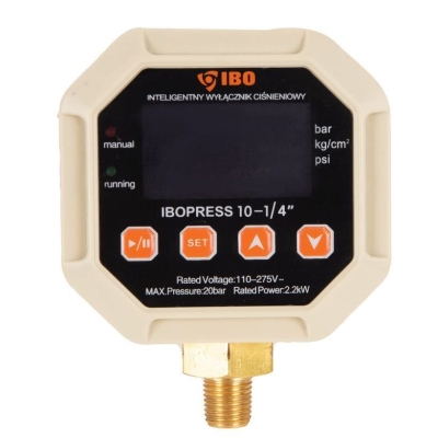 Електрически пресостат IBO Press 10, до 2200 W,10 бара, 1/4" (002547)