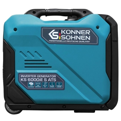 Бензинов инверторен генератор Könner & Söhnen KS 6000iE S ATS, 230 V, 5500 W