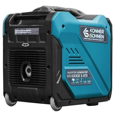 Бензинов инверторен генератор Könner & Söhnen KS 6000iE S ATS, 230 V, 5500 W
