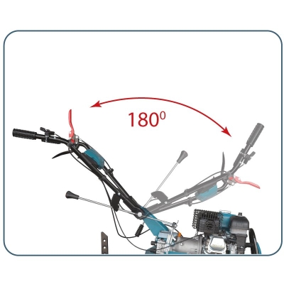 Бензинова мотофреза Könner & Söhnen KS 9HP-1350G-3, 134 см, 9 к.с, 134 см