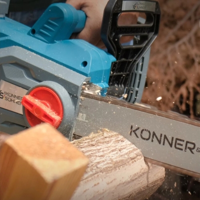 Електрически верижен трион Könner & Söhnen KS CS1800-14, 230 V, 1800 W, 35 см, 3/8”