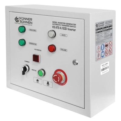 Табло-автоматика за инверторни генератори Könner & Söhnen KS ATS 4/63D-Inverter, 230/400 V
