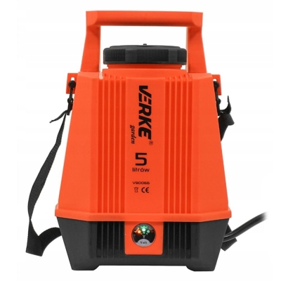 Акумулаторна пръскачка Verke V90066, 12 V, 5 л, 1.3 Ah, 3.1 л/мин, 4 бара