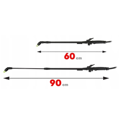 Акумулаторна пръскачка Verke V90067, 12 V, 8 л, 1.3 Ah, 3.1 л/мин, 4 бара