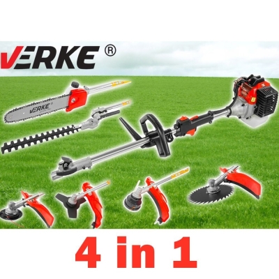 Бензинов мнултифункционален градински инструмент Verke V90021, 4 in 1, 1.1 к.с, 44 см