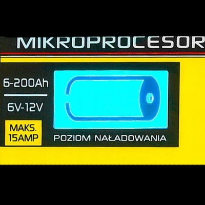Зарядно за акумулатор с микропроцесор Verke V80031, 250 V, 6-12 V