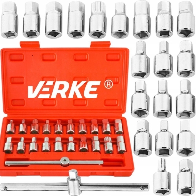 Комплект вложки за картери Verke V86215, 21 части
