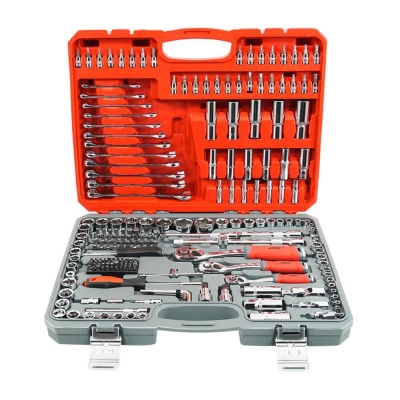 Комплект гедоре Verke V39068, 1/4", 3/8" и 1/2", 216 бр.