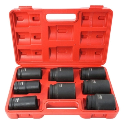 Комплект ударни вложки Verke V39470, 3/4", 24-38 мм, 8 бр.