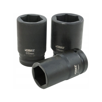 Комплект ударни вложки Verke V39470, 3/4", 24-38 мм, 8 бр.
