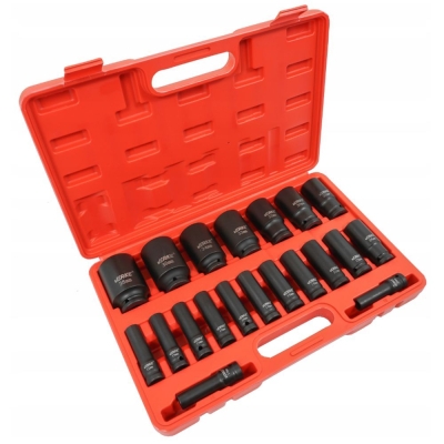 Комплект удължени ударни вложки Verke V39468, 1/2", 10-38 мм, 20 части
