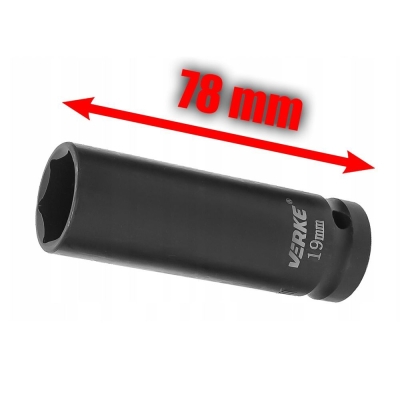 Комплект удължени ударни вложки Verke V39468, 1/2", 10-38 мм, 20 части
