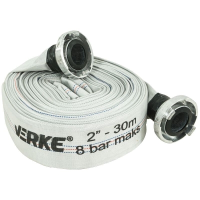 Противопожарен маркуч за вода Verke V60132, 2", 30 м, 8 бара