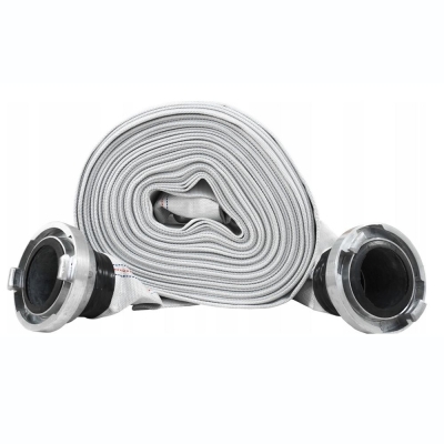 Противопожарен маркуч с щорцови бързи връзки Verke V60142, 3", 30 м, 8 бара