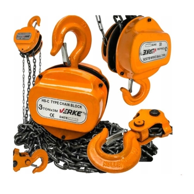 Ръчна верижна лебедка Verke V87267, 3000 кг, 3 м