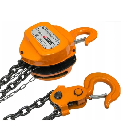 Ръчна верижна лебедка Verke V87268, 5000 кг, 5 м