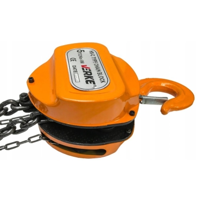 Ръчна верижна лебедка Verke V87268, 5000 кг, 5 м