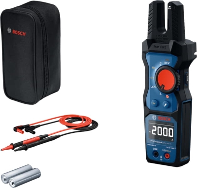 Амперклещи-отворени Bosch Professional GFM 1000-15, 1000 V, 200 A (0601077400)
