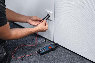 Амперклещи-отворени Bosch Professional GFM 1000-15, 1000 V, 200 A (0601077400)
