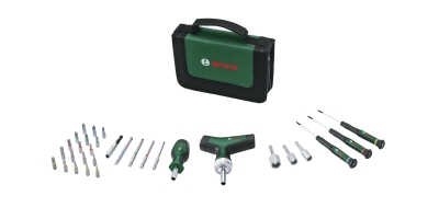 Комплект отвертки и битове Bosch, 31 бр. (1600A039HX)