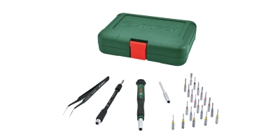 Комплект прецизна отвертка с битове Bosch, 24 бр. (1600A039HT)