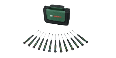 Комплект прецизни отвертки Bosch, 13 бр. (1600A02Z9N)
