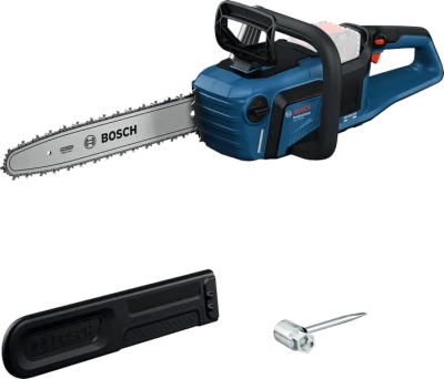 Акумулаторен верижен трион Bosch Professional GKE 18V-40, 18 V, 360 мм, 3/8", без батерии и зарядно устройство (06008D3000)