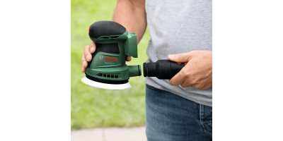 Акумулаторен ексцентършлайф Bosch EasyOrbit 18V-10, 18 V, 125 мм, без батерии и зарядно устройство (06033E4000)