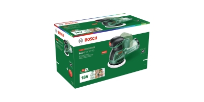 Акумулаторен ексцентършлайф Bosch EasyOrbit 18V-10, 18 V, 125 мм, без батерии и зарядно устройство (06033E4000)