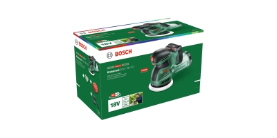 Акумулаторен ексцентършлайф Bosch UniversalOrbit 18V-20, 18 V, 125 мм, без батерии и зарядно устройство (06033E4100)