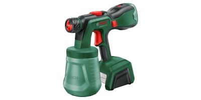 Акумулаторен пистолет за боядисване Bosch UniversalSpray 18V-300, 18 V, 300 мл/мин, 1200 мл, без батерии и зарядно устройство (0603208100)