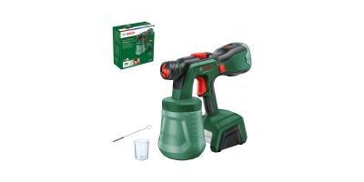 Акумулаторен пистолет за боядисване Bosch UniversalSpray 18V-300, 18 V, 300 мл/мин, 1200 мл, без батерии и зарядно устройство (0603208100)