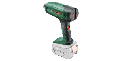 Акумулаторен пистолет за горещ въздух Bosch EasyHeat 18V-500, 18 V, 120 л/мин, 450°C, без батерии и зарядно устройство (06032A8000)
