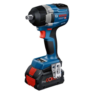 Акумулаторен ударен гайковерт Bosch Professional GDS 18V-750 C, 18 V, 5 Ah, 750 Nm, 1/2" (06019L9003)