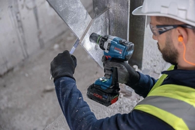 Акумулаторен ударен гайковерт Bosch Professional GDS 18V-750 C, 18 V, 5 Ah, 750 Nm, 1/2" (06019L9003)