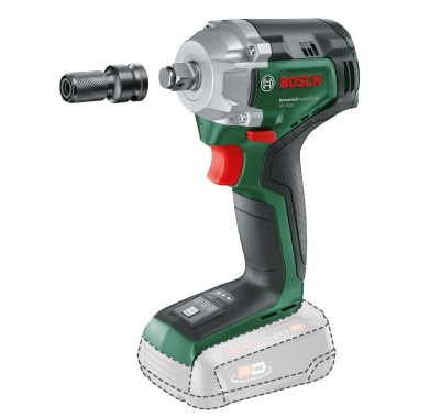 Акумулаторен ударен гайковерт Bosch UniversalImpactDrive 18V-350, 18 V, 350 Nm, 1/2", без батерии и зарядно устройство (0603980304)
