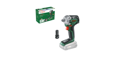 Акумулаторен ударен гайковерт Bosch UniversalImpactDrive 18V-350, 18 V, 350 Nm, 1/2", без батерии и зарядно устройство (0603980304)