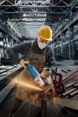 Електрически ъглошлайф Bosch Professional GWS 27-230 J, 2700 W, 230 мм (06018C5320)