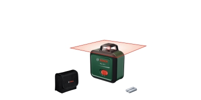 Линеен лазерен нивелир Bosch PLL 360-1, 1.5 V LR6, 24 м, 360°, ± 4° (0603663L00)