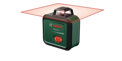 Линеен лазерен нивелир Bosch PLL 360-1, 1.5 V LR6, 24 м, 360°, ± 4° (0603663L01)