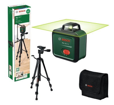 Линеен лазерен нивелир Bosch PLL 360-1G, 3.6 V, 30 м, ± 4° (0603663M01)
